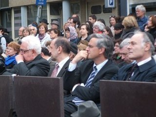 Kris Peeters op jaarlijkse Holocaust herdenking Antwerpen