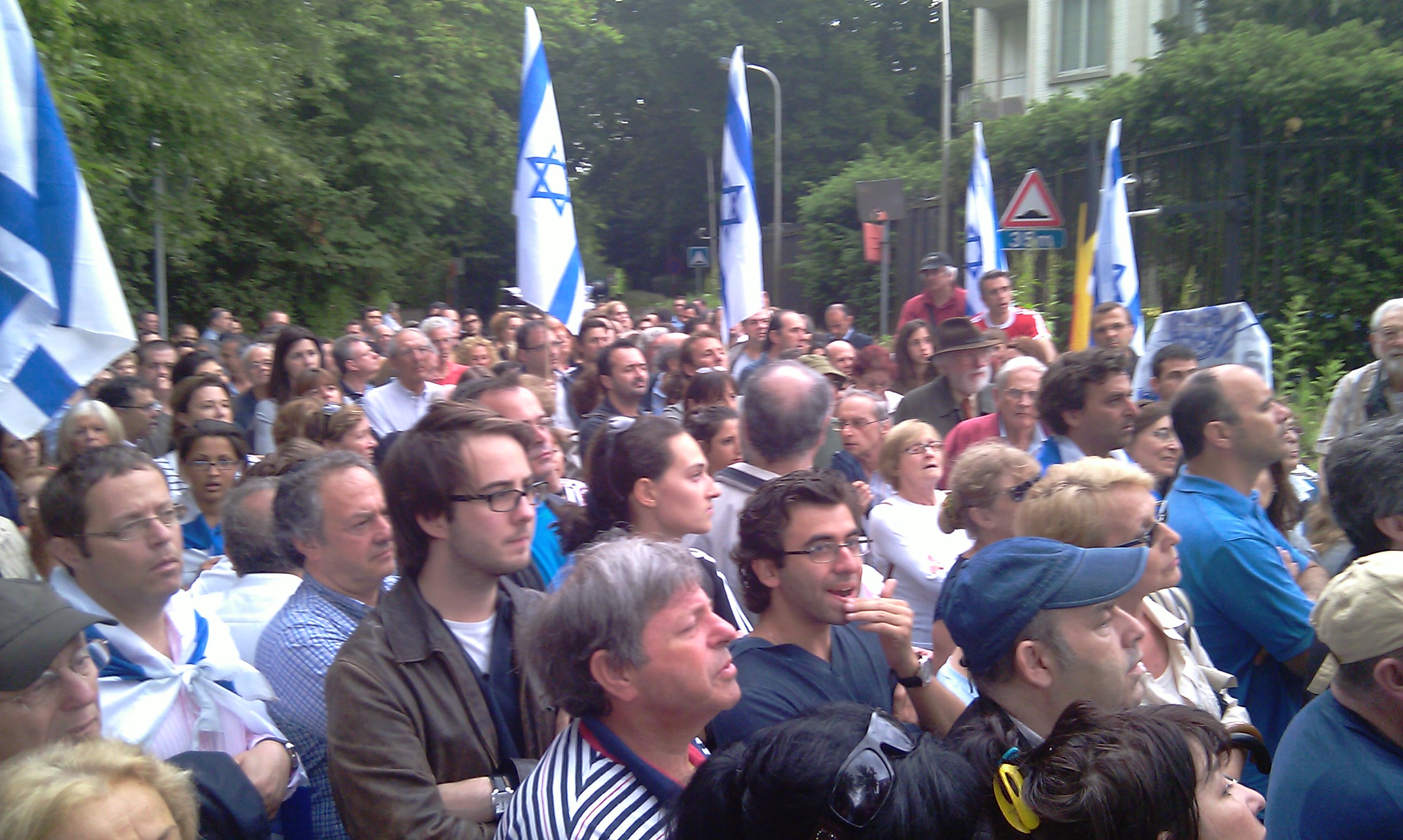 een 1000-tal mensen waren aanwezig